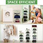 Foldable Shoe Rack With 6 Layer