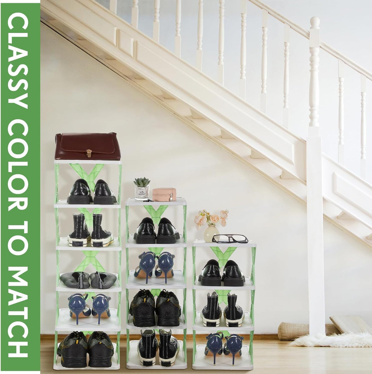 Foldable Shoe Rack With 6 Layer