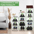 Foldable Shoe Rack With 6 Layer